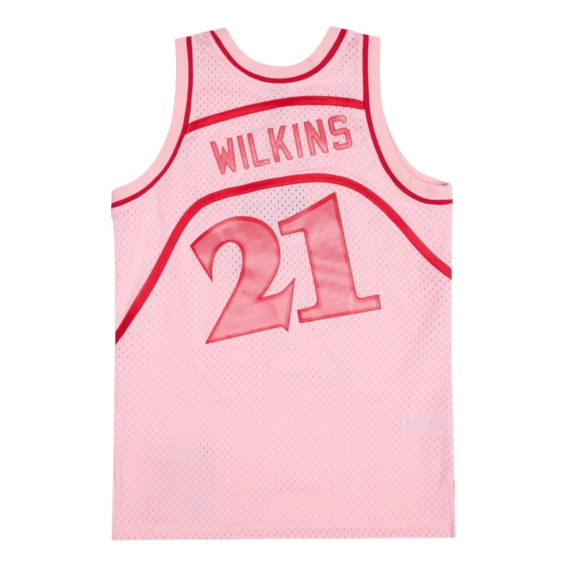 Hawks Space Knit Swingman Jersey - Dominique Wilkins
