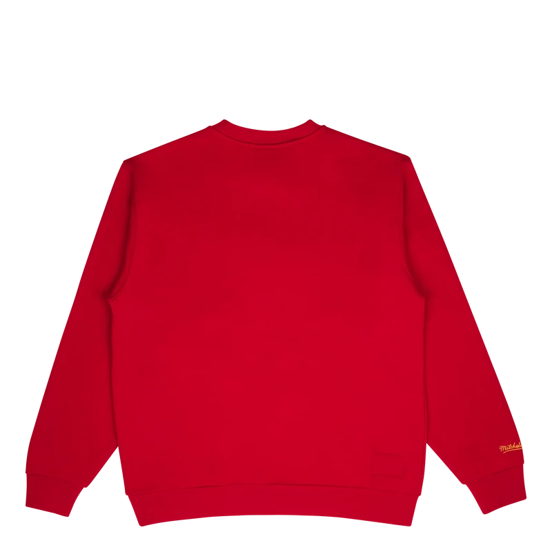 Fleece Crew Scarlet