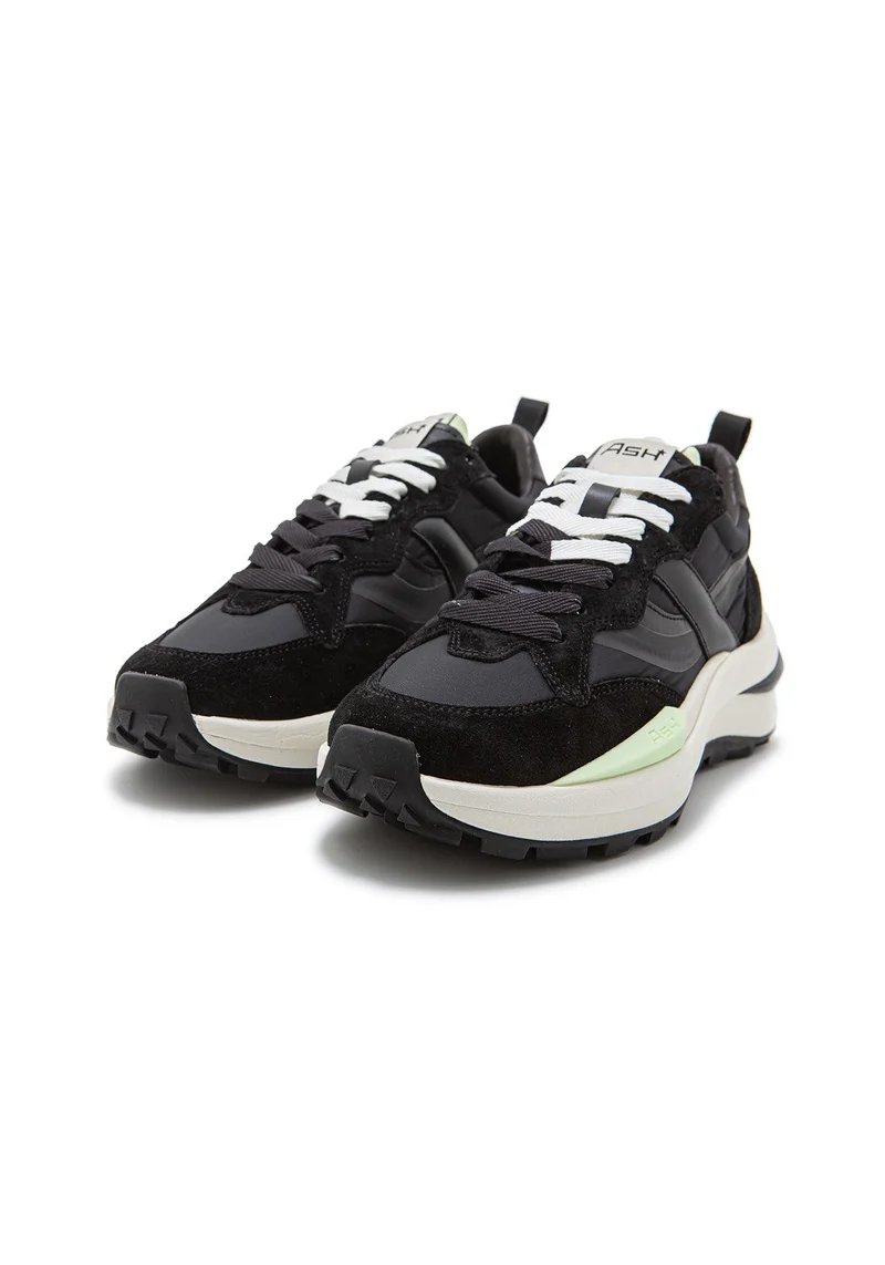 Combo HC Suede blk/blk/lime C1
