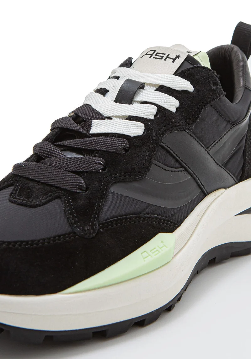 Combo HC Suede blk/blk/lime C1