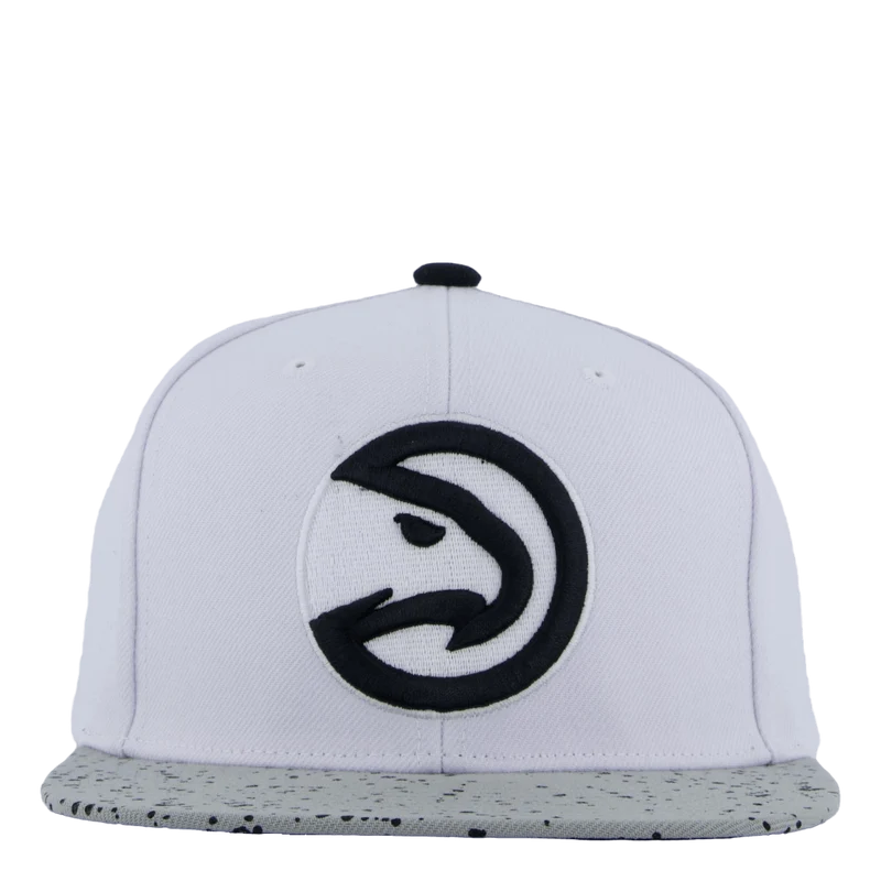 Cement Top Snapback White/silver