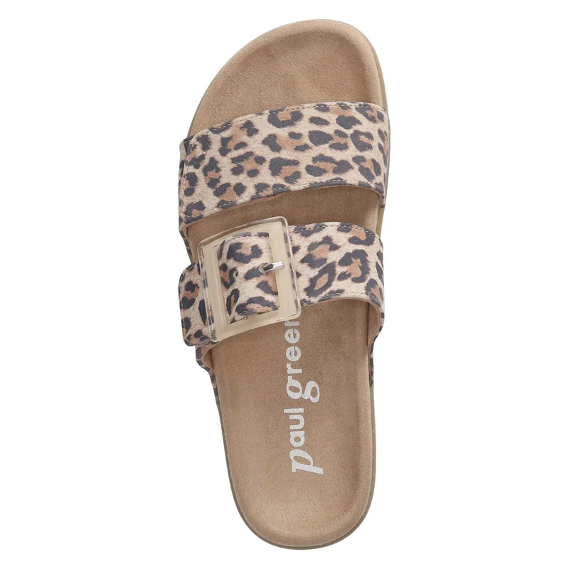 Pantoletten Beige