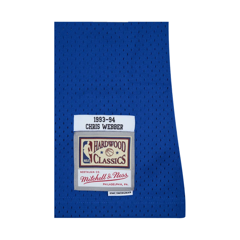 Warriors 93-94 Swingman Jersey - Chris Webber