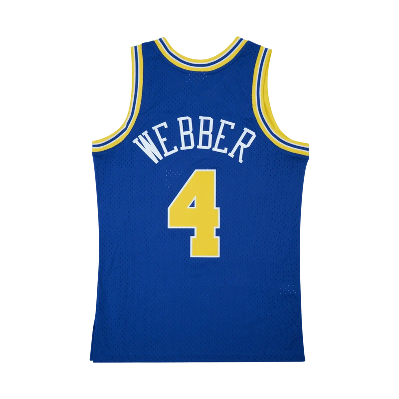 Warriors 93-94 Swingman Jersey - Chris Webber