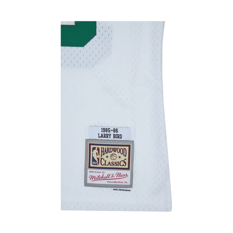Celtics Home 85-86 Swingman Jersey - Larry Bird