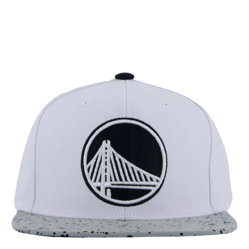 Warriors Cement Top Snapback