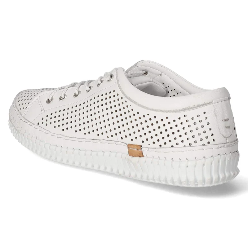 Halbschuhe Weiß
