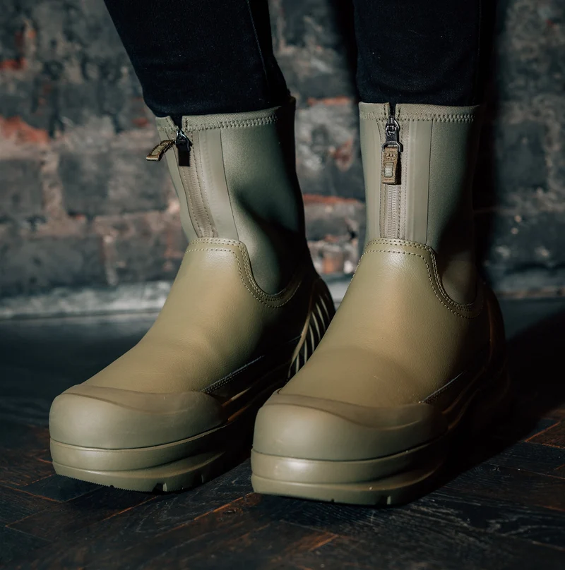 W Neumel X Zip burnt olive/shaded clover