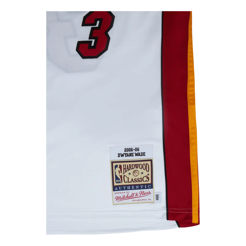 Heat Authentic Jersey Finals Wade