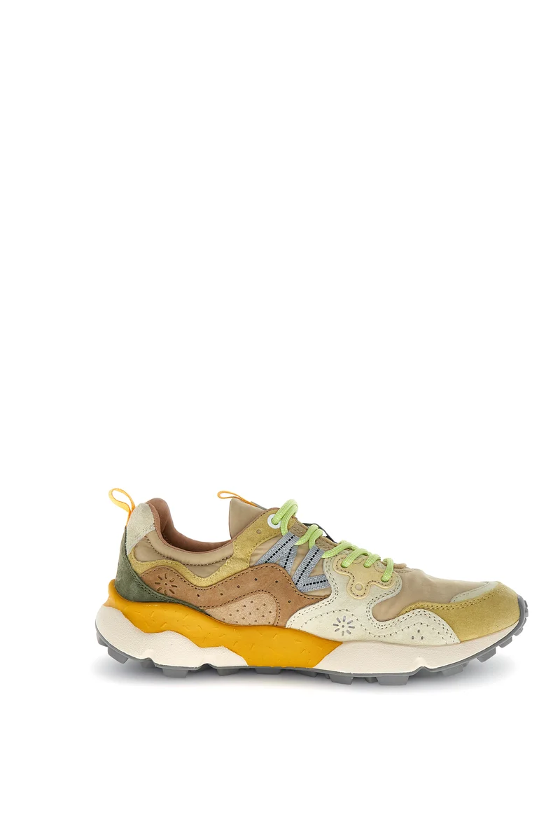 YAMANO 3 UNI SUEDE/NYLON 2017818-01-1G15 gelb