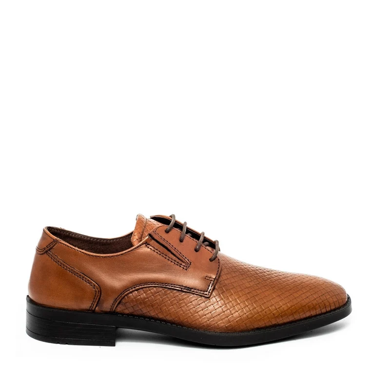Italian Men Havan Leather Shoes #3505