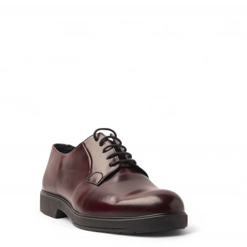 Men Maroon Vernis Leather Shoe #4719