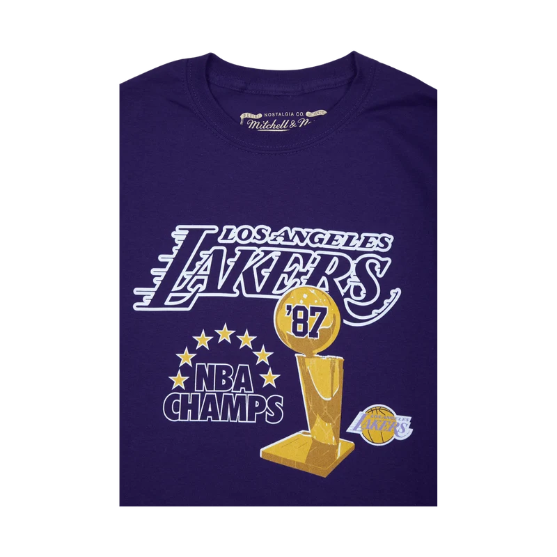 Lakers 87 Champs Tee