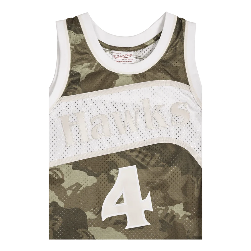 Hawks Swingman Jersey - Spud Webb -86