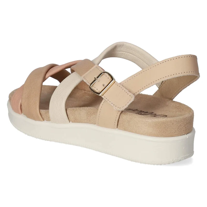 Sandalen Taupe