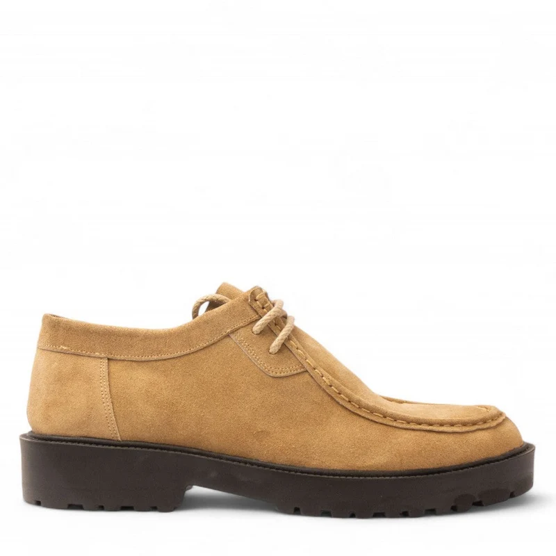 Men Beige Chamois Shoe #4700