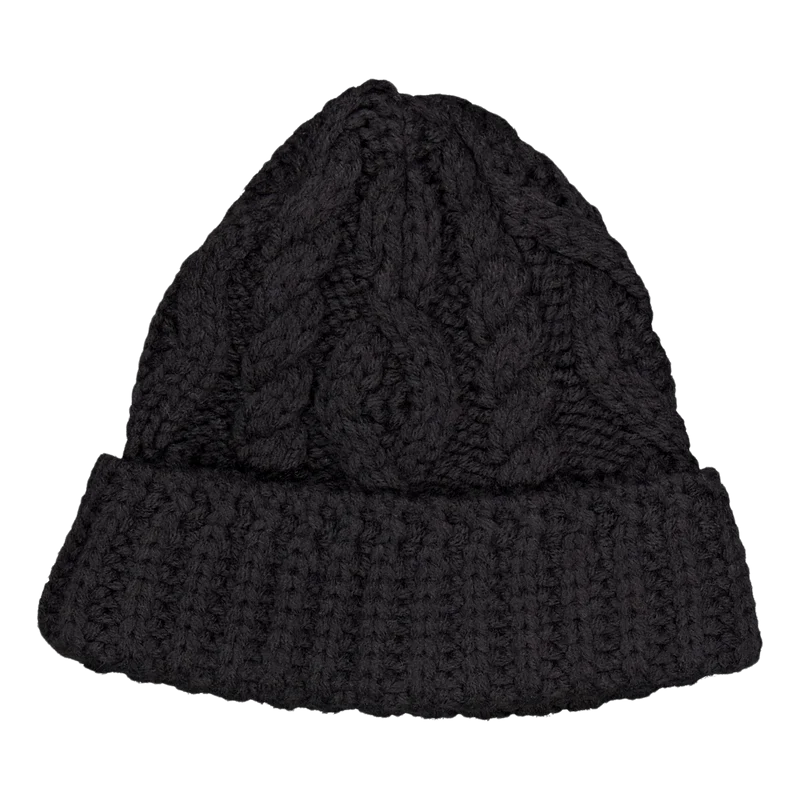 Cable Knit Beanie Navy
