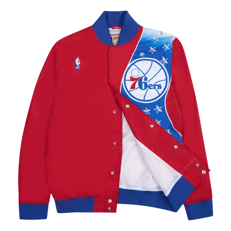 76ers Authenticentic Warm Up Jacket 1993