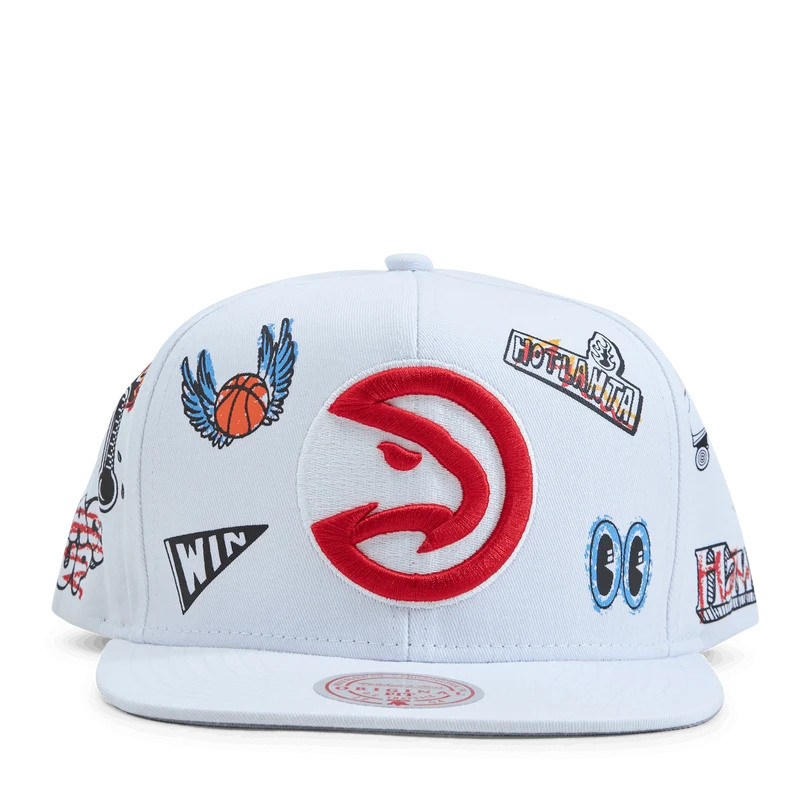 Hawks Hand Drawn Snapback