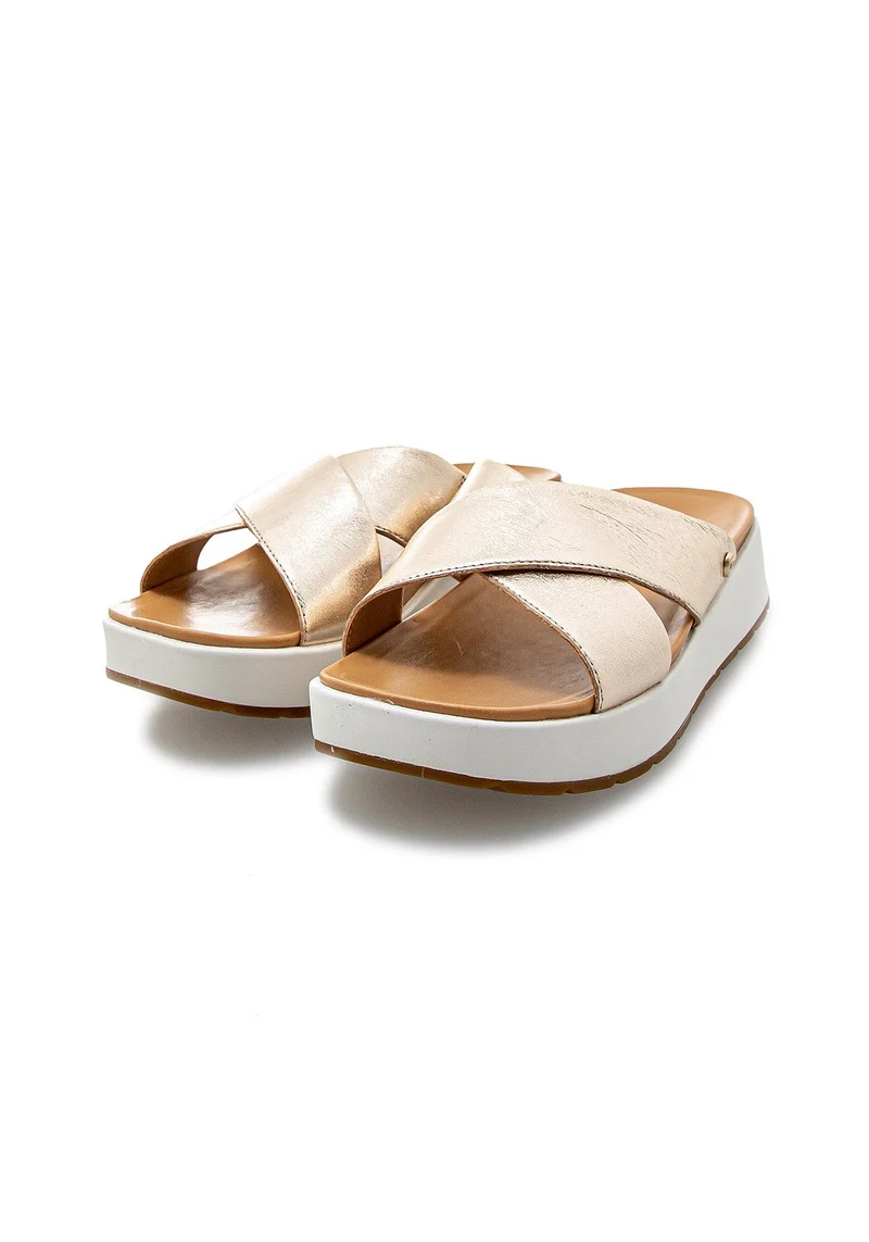 W Emily gold metallic