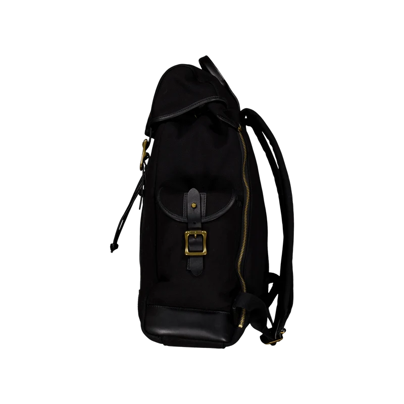 Polo Ralph Lauren Canvas / Leather Flap Backpack