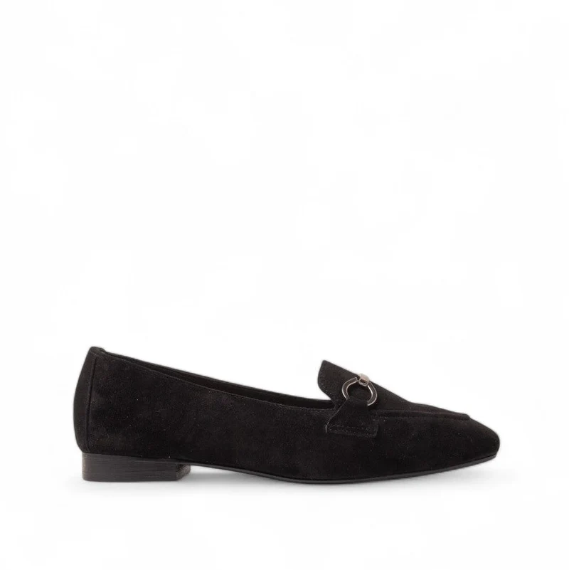 Women Black Chamois Sandals #3123