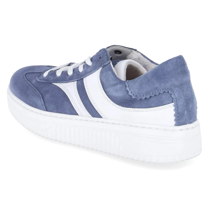 Low Sneaker Blau