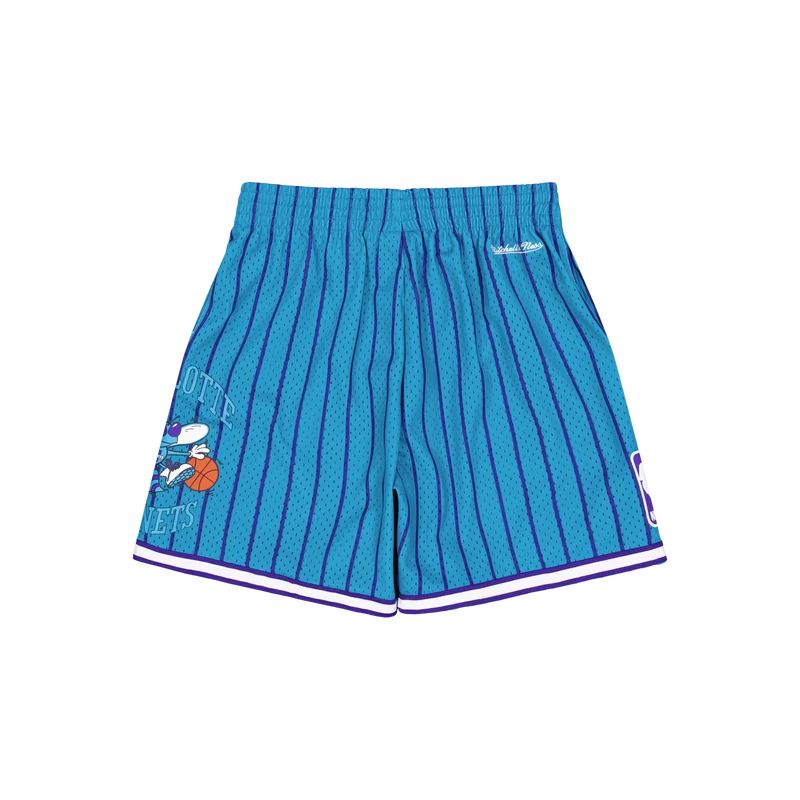 M&n City Collection Mesh Short Hornets Blue/hornets Purple