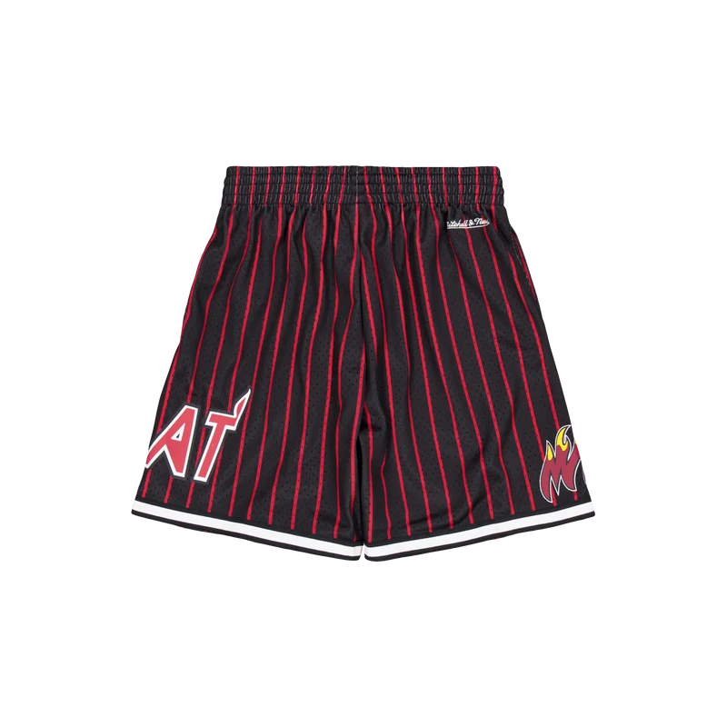 M&n City Collection Mesh Short Black/red