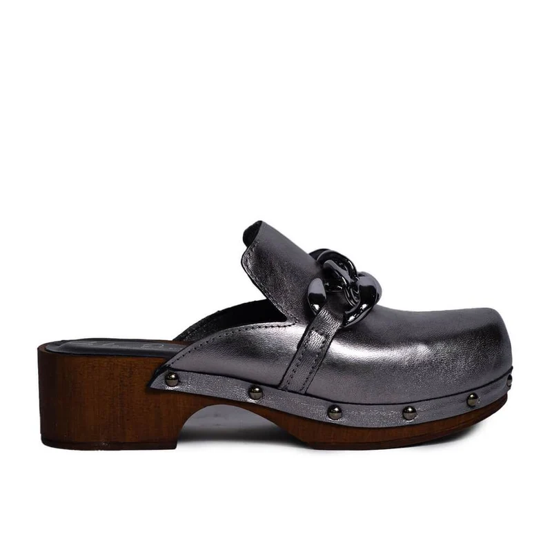 Italian Women Oxide Leather Wedges #0740