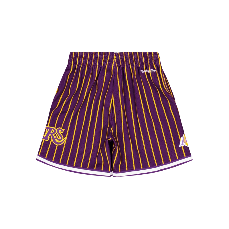 M&n City Collection Mesh Short Purple/gold