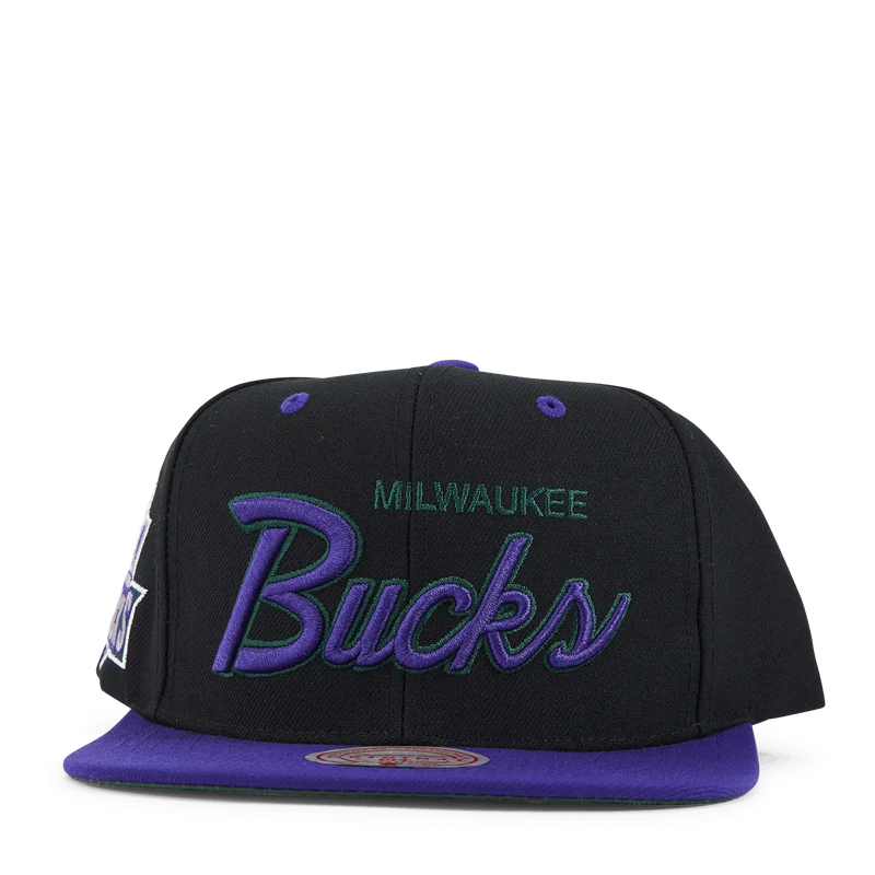 Bucks Script Pop Snapback