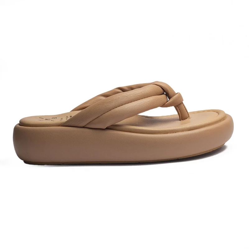 Spanish Women Pink Leather Slipper #1513