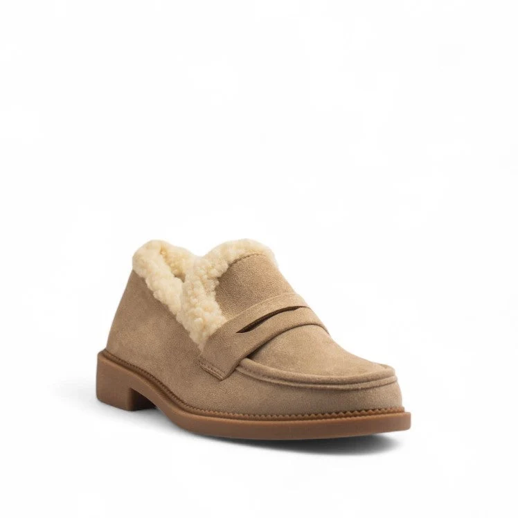 Europeon Union Women Cafe Chamois Shoes #3247