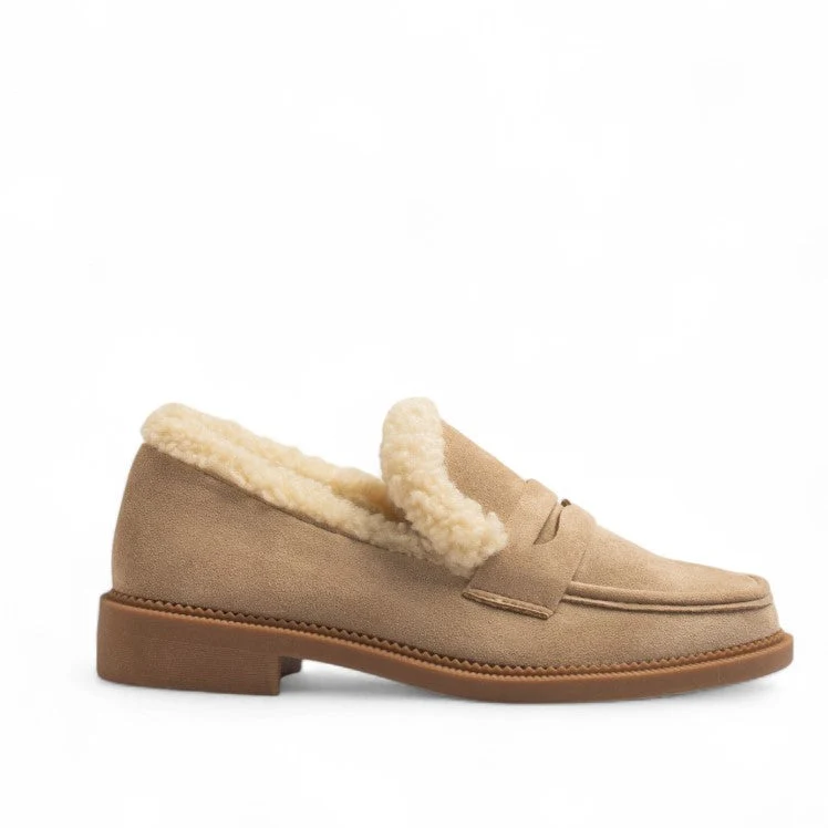 Europeon Union Women Cafe Chamois Shoes #3247