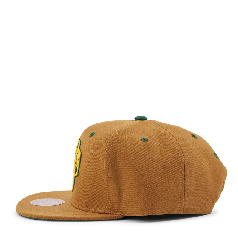 Sonics Wheat Tc Snapback HWC