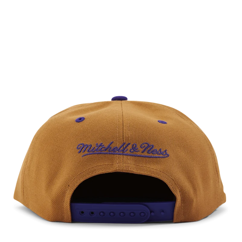 Lakers Wheat Tc Snapback