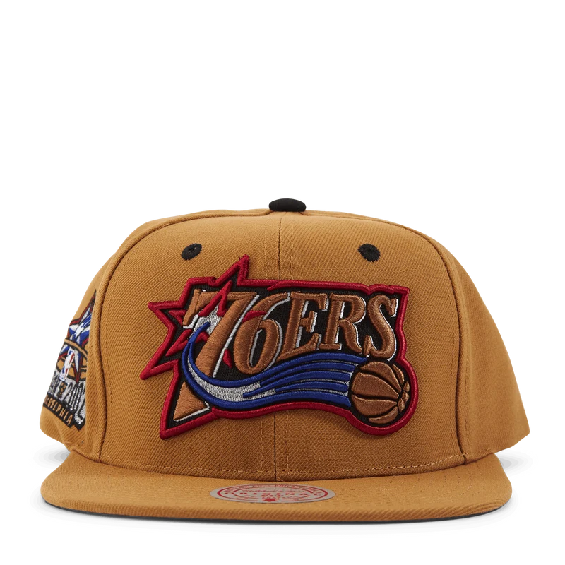 76ers Wheat Tc Snapback HWC