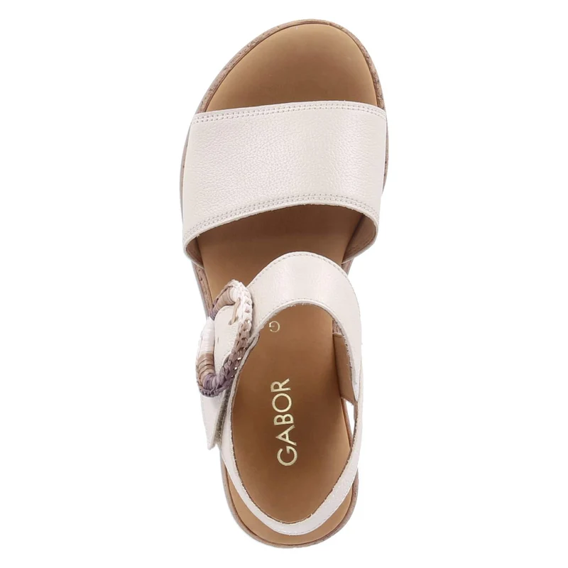 Sandalen Beige