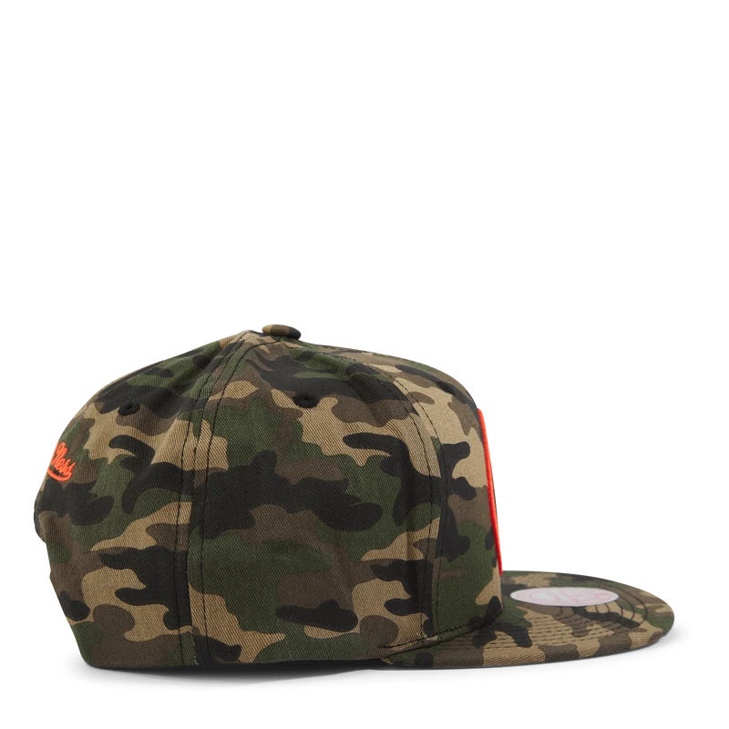 Nets Neon Camo Pop Snapback