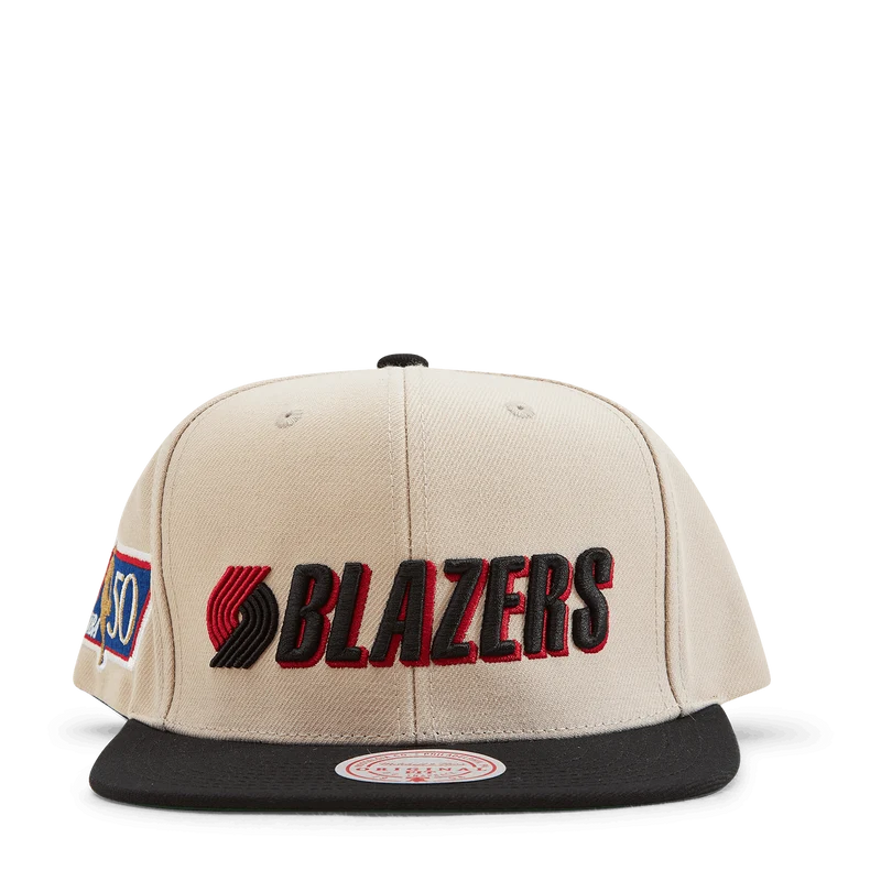 Blazers 50th Snapback Off