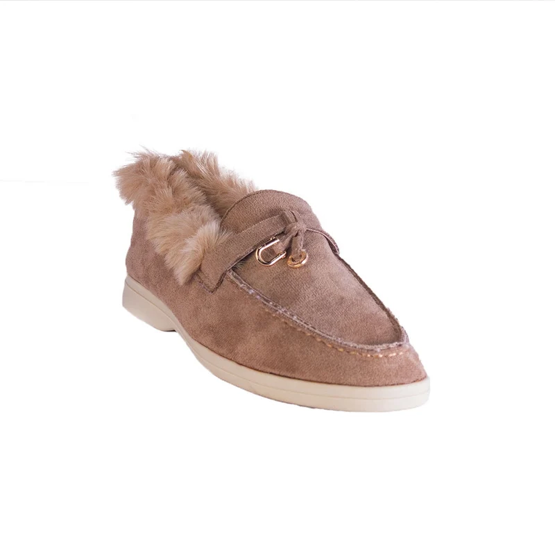 Europeon Union Women Cafe Chamois Shoes #2381