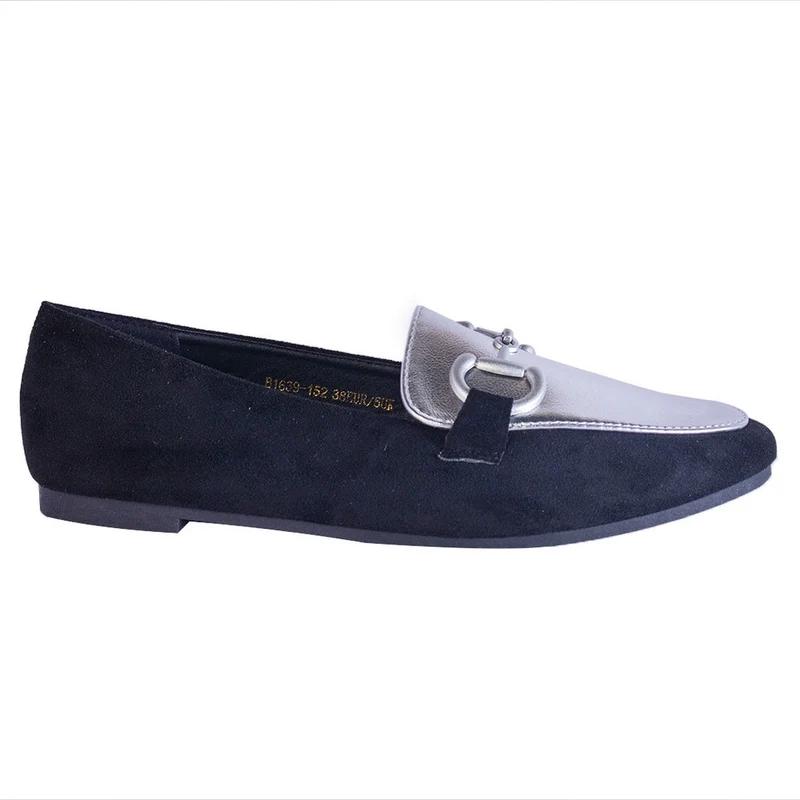 Europeon Union Women Silver Leather Shoes #2377
