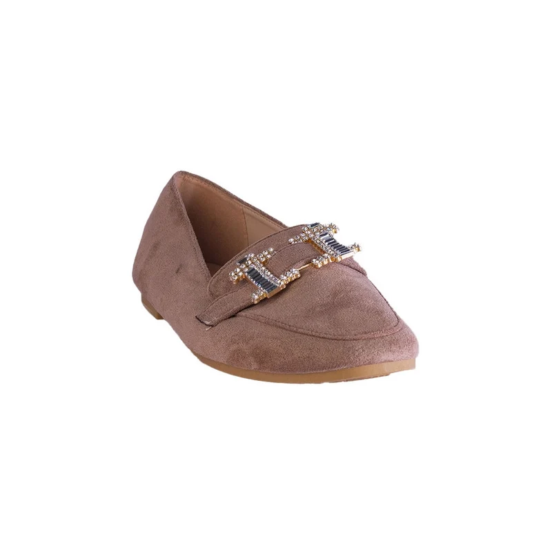 Europeon Union Women Cafe Chamois Shoes #2373