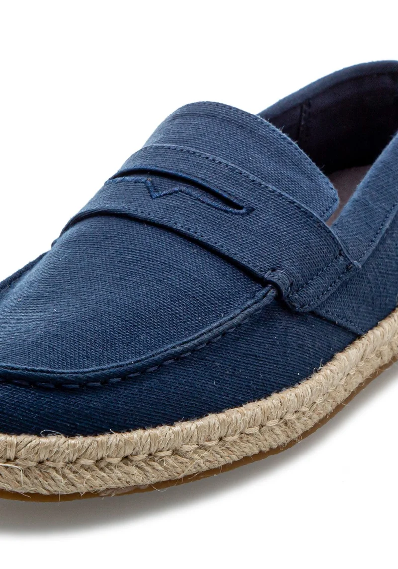 10016274 MN Woven Slubby navy