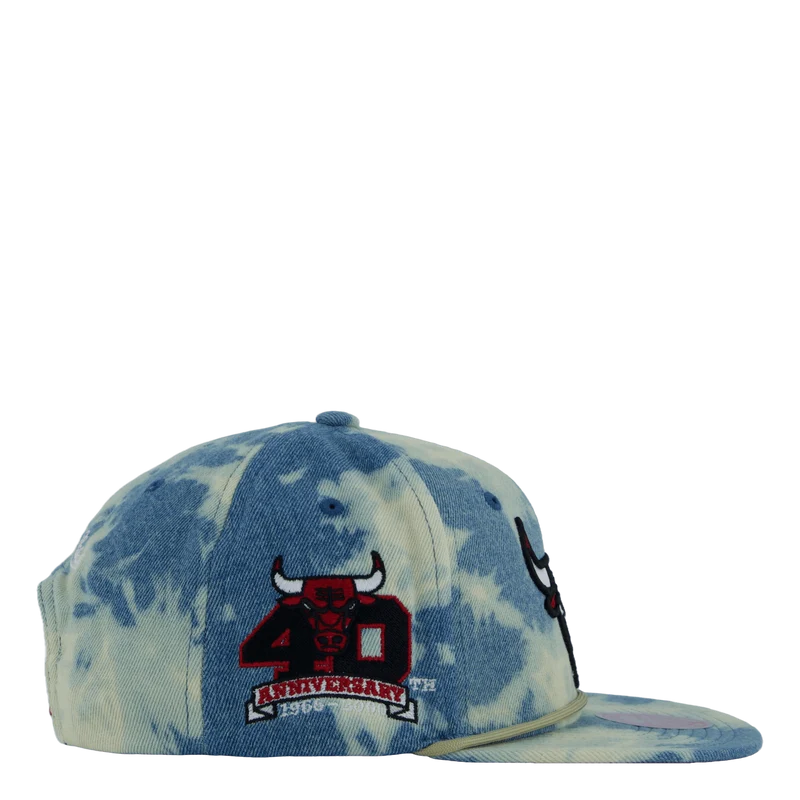 Bulls Acid Wash Snapback