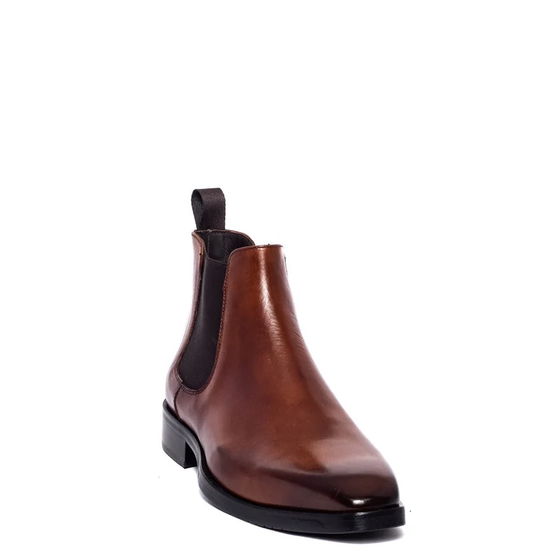 Italian Men Havan Leather Half Boot #3680