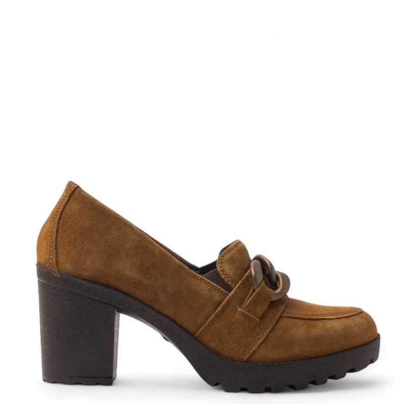 Italian Women Havan Chamois Shoes #3622