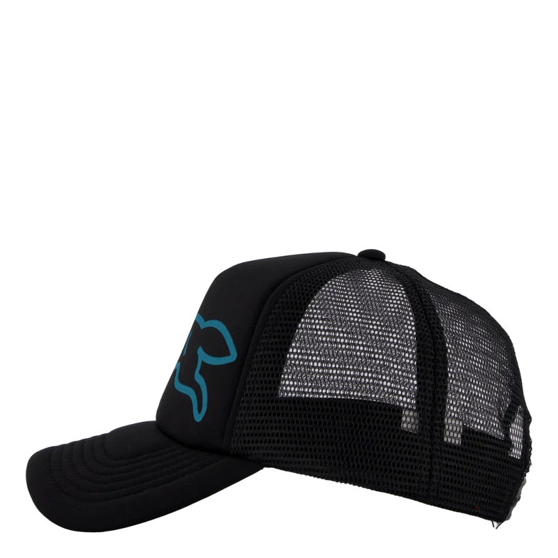 Running Dog Trucker Cap Black