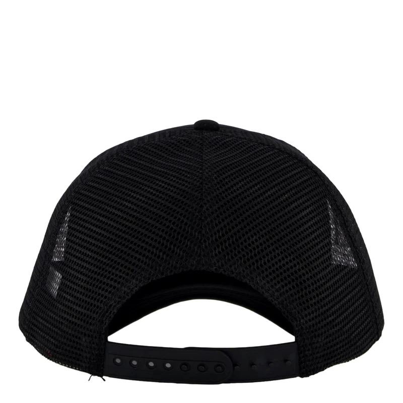 Running Dog Trucker Cap Black
